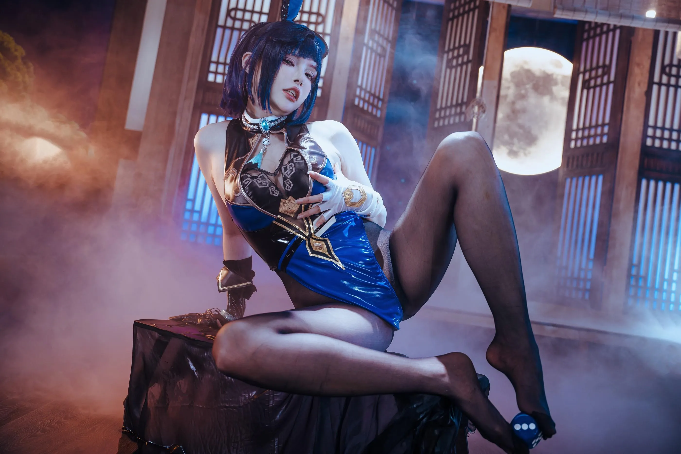 秋和柯基 – NO.105 夜兰 兔女郎 [92P]插图7